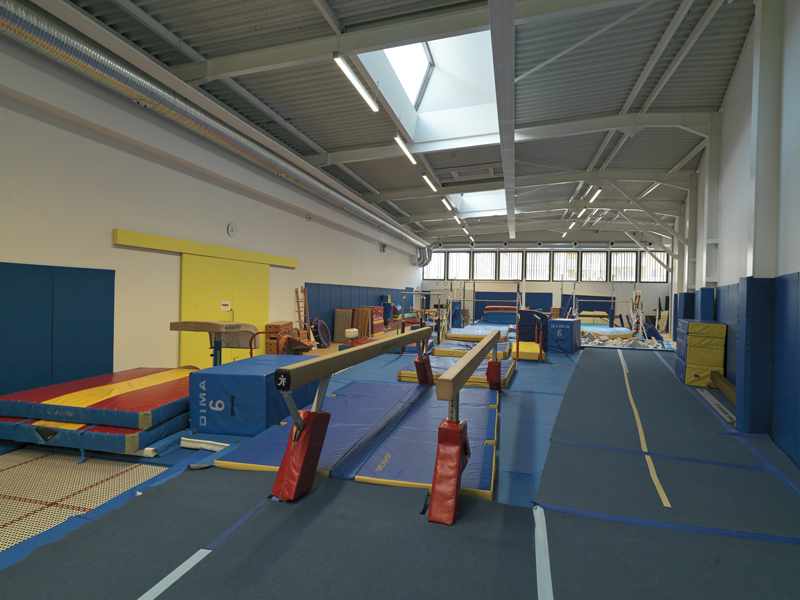 Salle gym hall des sports Lozanne